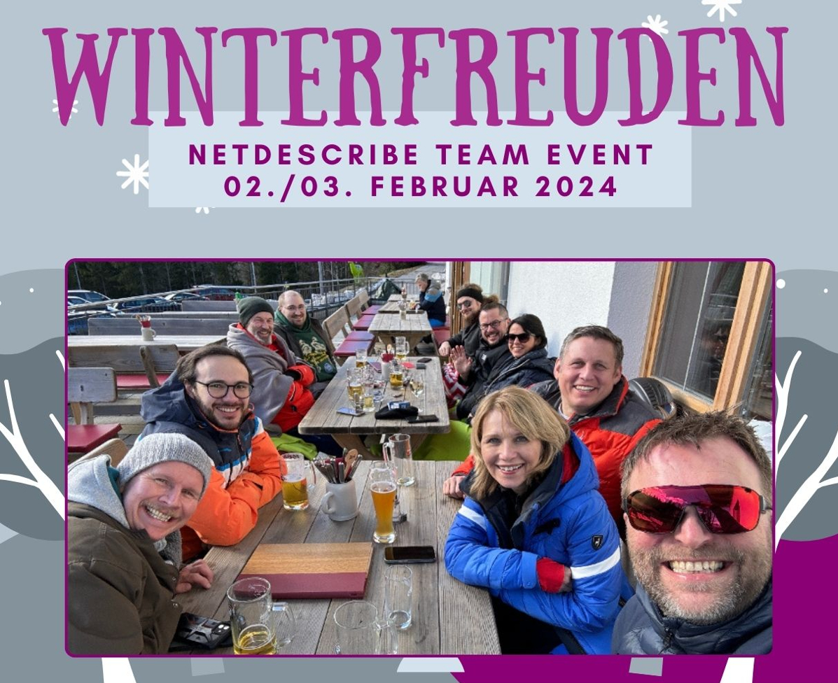 #NetDescribeBackStage – Winterfreuden am Wendelstein