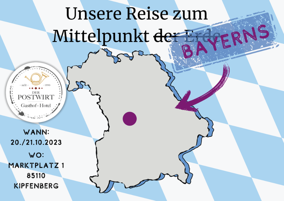 #NetDescribeBackStage – Unsere Reise zum Mittelpunkt Bayerns